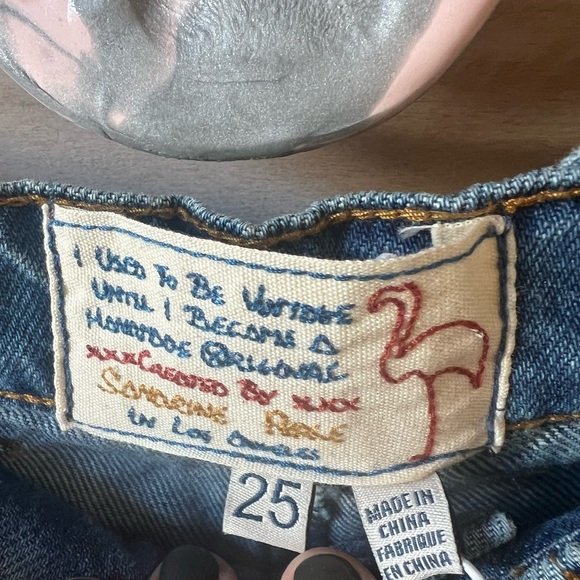 NWT Free People SR vs. SANDRINE ROSE “the virgin label”, Los Angeles Denim - Picture 7 of 10